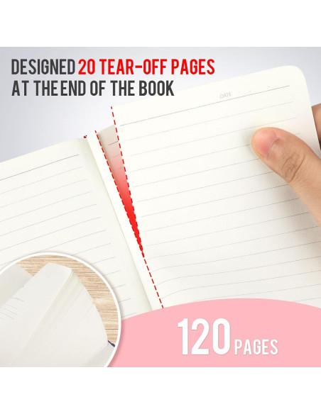 Cuadernos A6 Oucaru 8 Colores Pastel Tapa Dura 40 Hojas