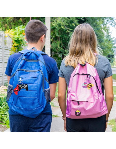 58 Llaveros de Silicona para Niños Hazms - Fiesta Cumpleaños