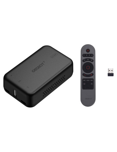 Combo Adaptador UVC a HDMI 4K OBSBOT Tiny 2 y Control Remoto