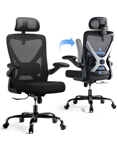 Silla de Oficina Ergonómica Ergalithic X100-1 con Soporte Lumbar
