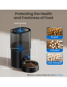 Dispensador Automático de Comida y Agua Evoliq 3L 5G WiFi 2