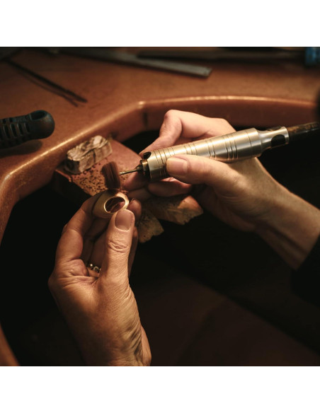 HARFINGTON 200pcs Mangas de Lijado 9.5mm Grano 120 Oxido Aluminio