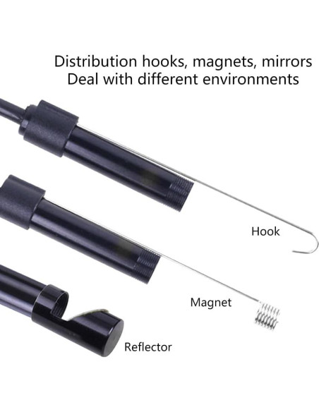 Cámara de Inspección USB DIIOOMIEEU 640x480 7mm LED 1m