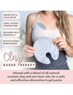 Packs de Terapia de Pecho Cradle & Grace - Alivio Caliente y Frío 2