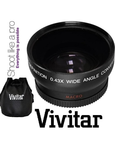 Juego de Lentes Gran Angular y Telefoto 2.2X Pro Ser para Sony