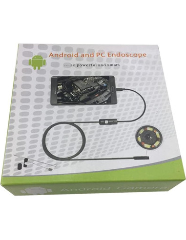 Cámara de Inspección USB DIIOOMIEEU 640x480 7mm LED 1m