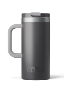 Taza de Viaje RTIC 473ml Aislada Acero Inoxidable Grafito