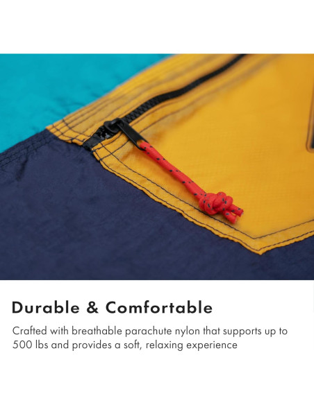 Hamaca Suparpine I WHTE MOSS Individual Azul Profundo