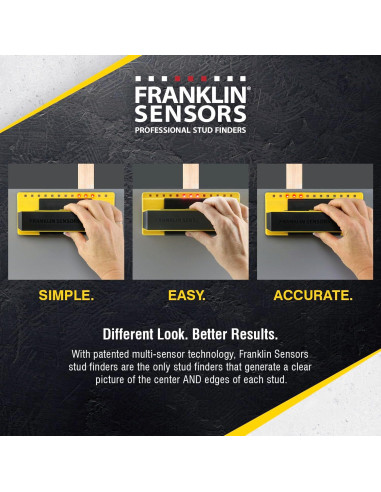 Buscador de Vigas Franklin Sensors ProSensor 710 Amarillo
