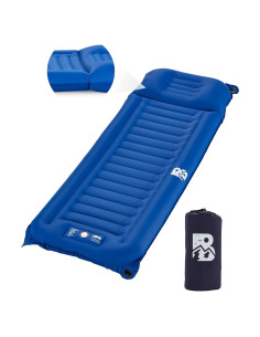 Colchoneta Autoinflable BUPPLEE 6" con Almohada y Bomba