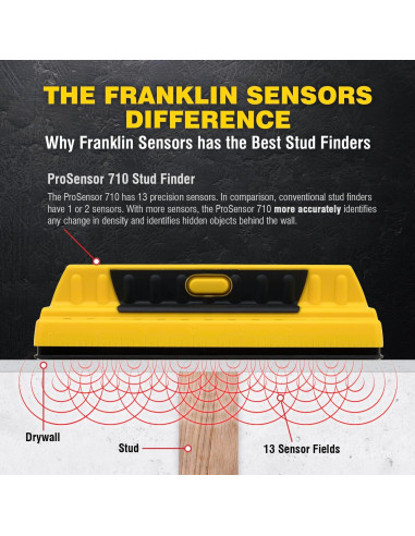 Buscador de Vigas Franklin Sensors ProSensor 710 Amarillo