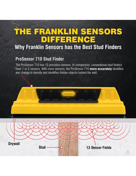 Buscador de Vigas Franklin Sensors ProSensor 710 Amarillo