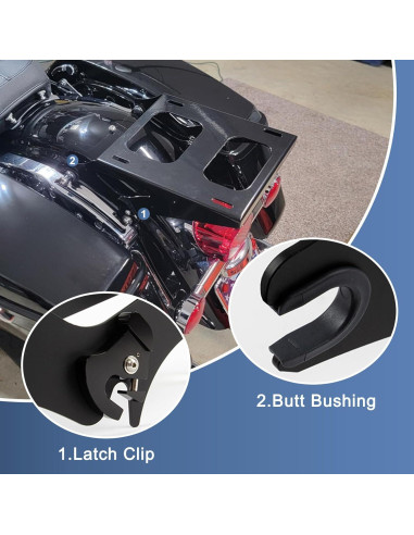 Soporte de Equipaje Desmontable PSLER para Touring 2014-2024