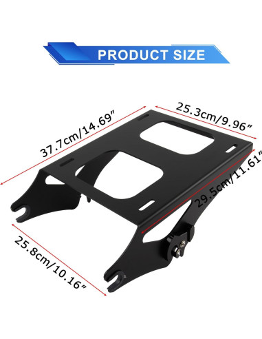 Soporte de Equipaje Desmontable PSLER para Touring 2014-2024