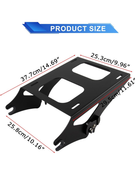 Soporte de Equipaje Desmontable PSLER para Touring 2014-2024