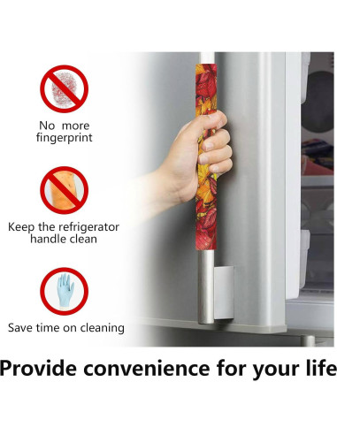 Cubiertas de Mango Dussdil para Refrigerador y Horno, Juego de 2