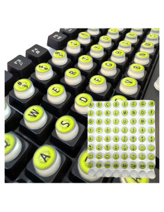 Burbujas de Teclado Silicona LikoSpark 72pcs Kiwifruit