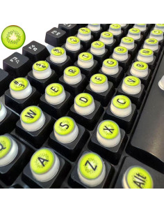 Burbujas de Teclado Silicona LikoSpark 72pcs Kiwifruit 2