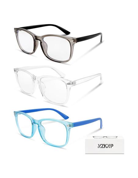 Gafas de Luz Azul NZKNP para Hombre y Mujer - Protección Ocular