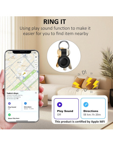 Mini rastreador GPS PerfiPro - localizador magnético oculto