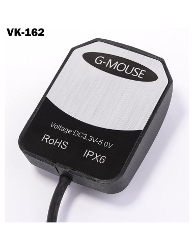 Receptor GPS USB VK-162 G-Mouse 2PCS Antena Externa 121.9g