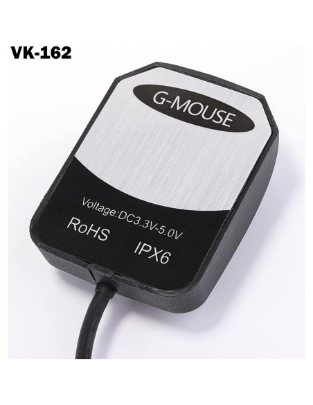 Receptor GPS USB VK-162 G-Mouse 2PCS Antena Externa 121.9g