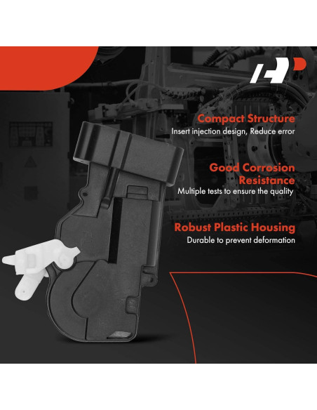 Actuador de Pestillo de Puerta A-Premium para Toyota - Izquierdo