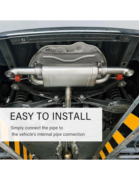 Tubería Flexible de Escape Figpade 39.37 cm Acero Inoxidable