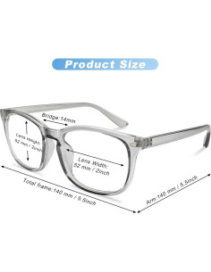 Gafas de Luz Azul NZKNP para Hombre y Mujer - 3 Colores 2