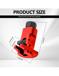 Herramienta de Desmontaje de Suspensión Waswale 2.2" x 1.42" 2