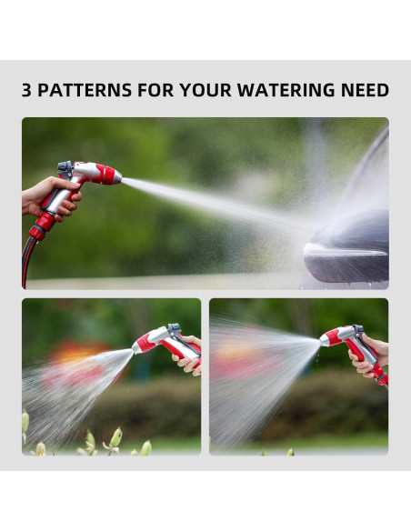 Carro de Carrete de Manguera Hamirah 30m Rojo Plástico