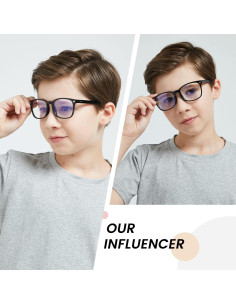 Gafas de luz azul DUCO K028 para niños 6 a 10 años 2