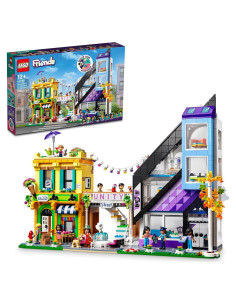 LEGO Friends Tiendas de Flores 41732 - Set Modular 2010 Piezas
