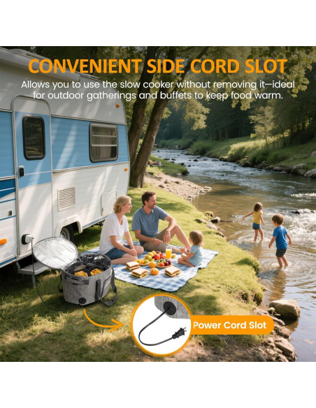 Bolsa de Cocción Lenta Sunvivi para 6-8 Cuartos Aislada