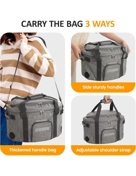 Bolsa de Cocción Lenta Sunvivi para 6-8 Cuartos Aislada