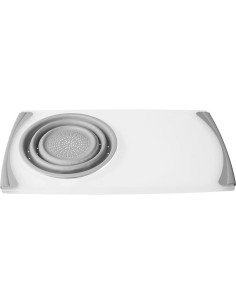 Tabla de Cortar Antideslizante con Colador The Lakeside 55.9x30.5 cm 2