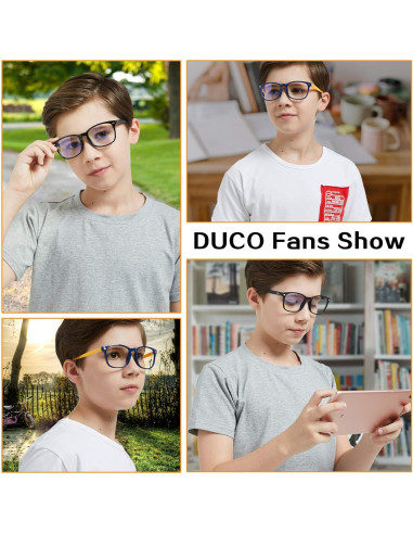 Gafas de luz azul DUCO K028 para niños 6 a 10 años