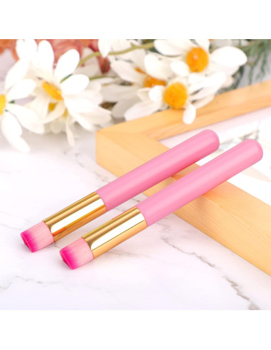 5 Cepillos de Limpieza para Pestañas Dming - Rosa