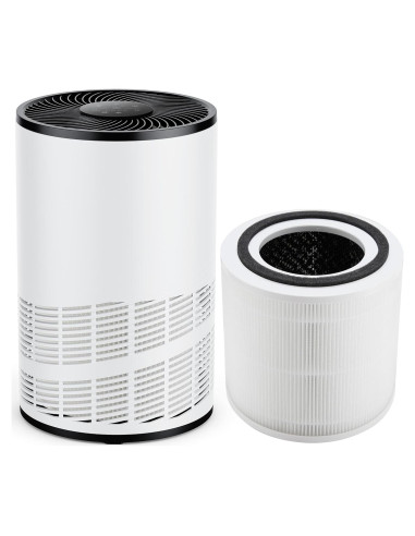 Purificador de Aire Sweetcrispy HEPA 3-en-1 Blanco 89.1 m