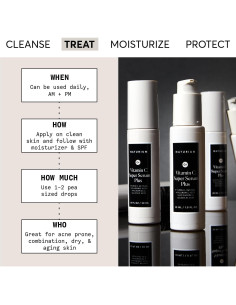 Suero Facial Naturium Vitamina C 28.35 g con Retinol y Ácido Hialurónico 2