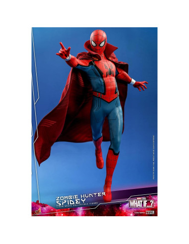 Figura Hot Toys Cazador de Zombies Spider-Man 30 cm