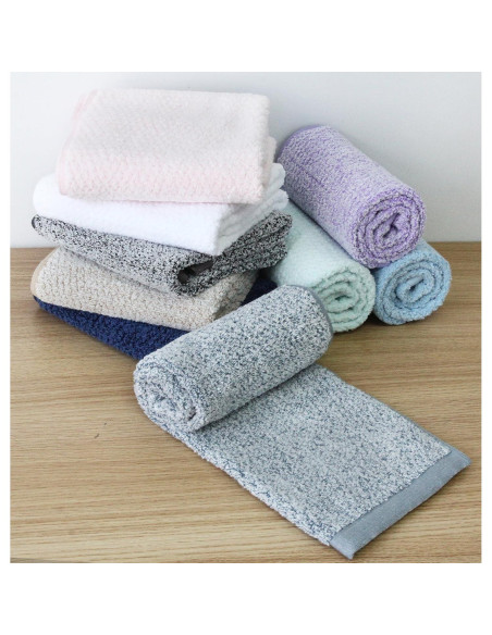 Juego de 4 Toallas de Mano Everplush Secado Rápido Azul Marino