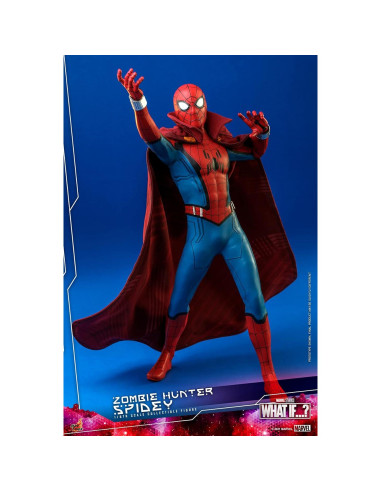 Figura Hot Toys Cazador de Zombies Spider-Man 30 cm