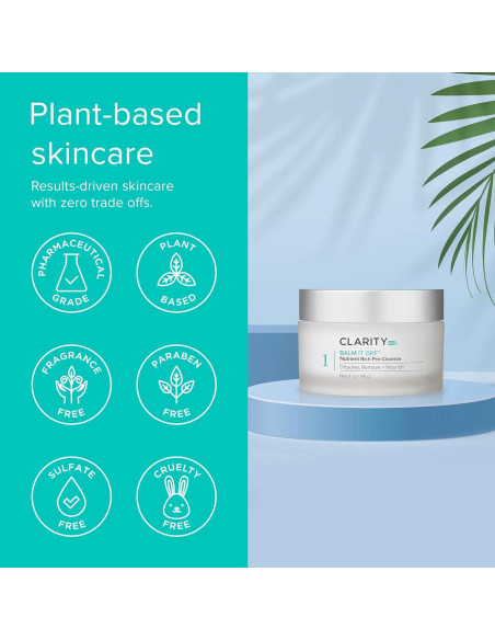 Bálsamo Desmaquillante ClarityRx 85g - Limpiador Facial Natural Bálsamo Desmaquillante ClarityRx 85g - Limpiador Facial Natural