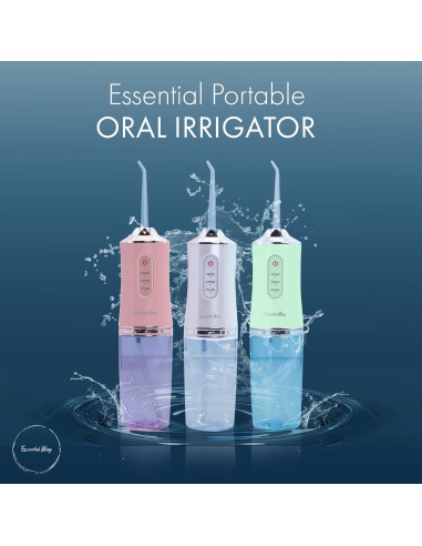 Hilo Dental de Agua Inalámbrico Essential Ways 220ml IPX7