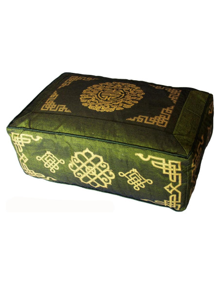 Cojín de Meditación Rectangular Boon Decor Verde 45.72x30.48cm