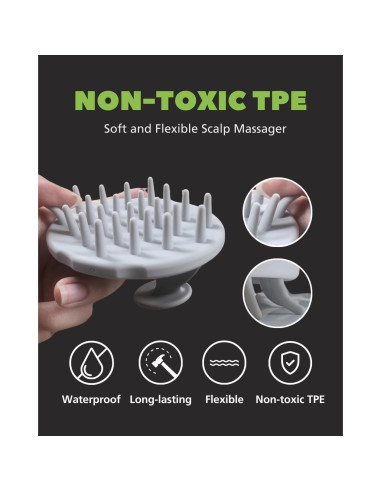 Set de Cepillos de Champú Masajeador 2-Pack Donghyeon