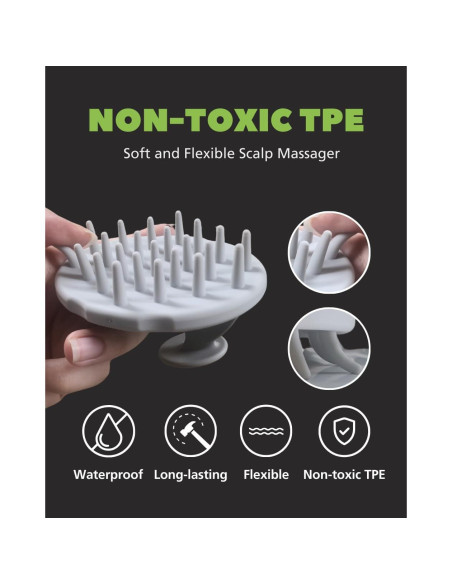 Set de Cepillos de Champú Masajeador 2-Pack Donghyeon