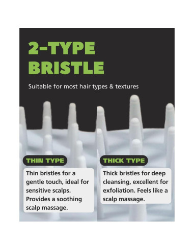 Set de Cepillos de Champú Masajeador 2-Pack Donghyeon