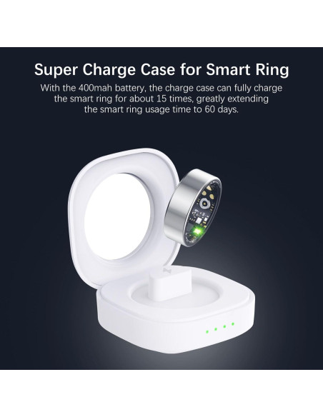 Anillo Inteligente Duobuy con Monitoreo de Salud y Sueño